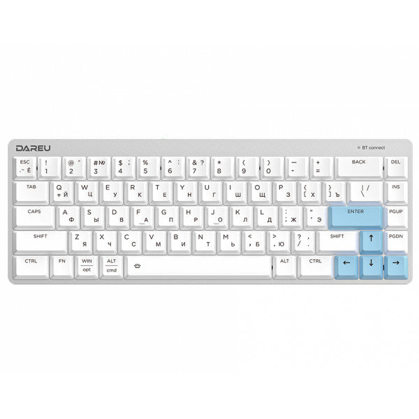 Dareu EK868 White-Blue, Brown Switch